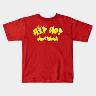 HIP HOP NEW YORK Kids T-Shirt